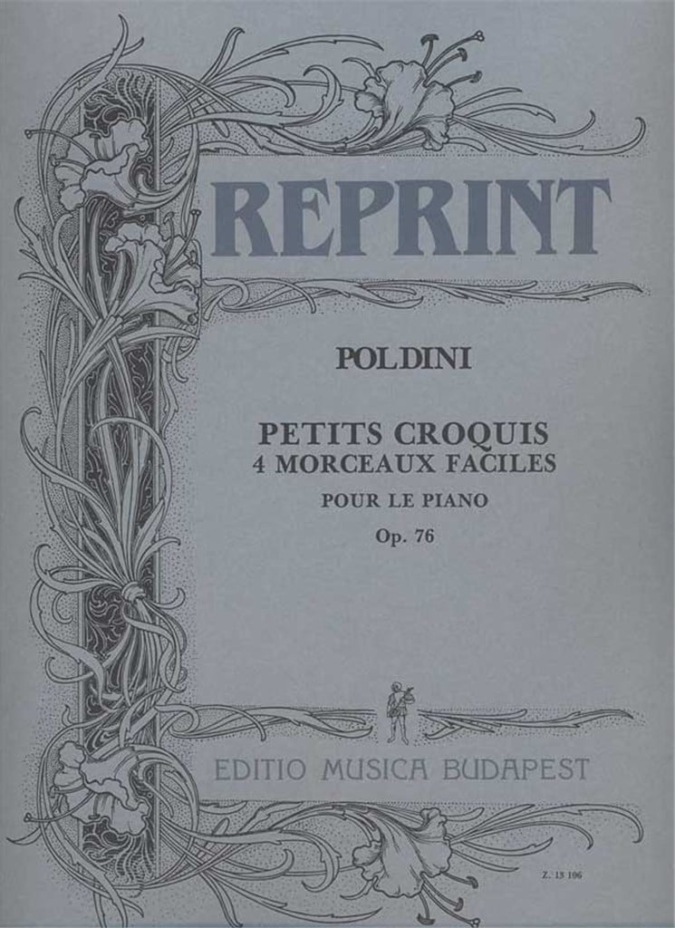 Petits croquis op. 76 4 morceaux faciles